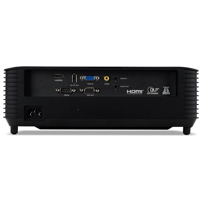 Acer MR.JTH11.00Q X129H Videoproiettore DLP XGA 1024x768 4800 ANSI lumen Contrasto 20000:1 Compatibilita' 3D colore Nero