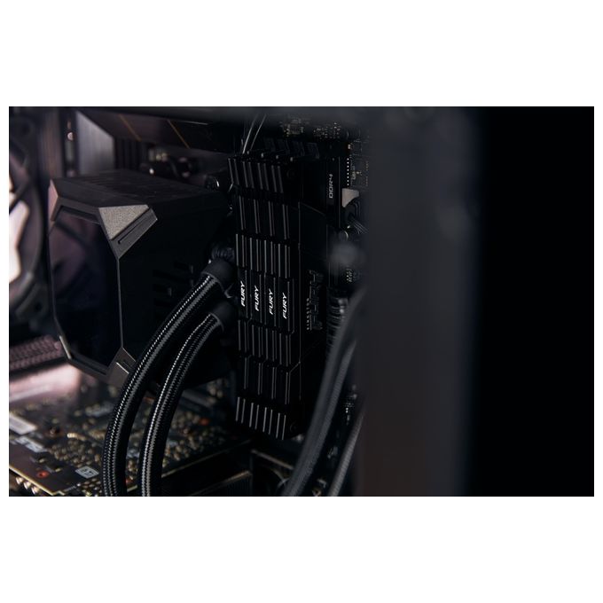 Kingston KF436C16RB12K2-32 FURY Renegade Memoria RAM DDR4 32GB 2x16GB 3600MT-s CL16 DIMM 288-Pin 1.35V Dual Channel XMP 2.0 colore Nero