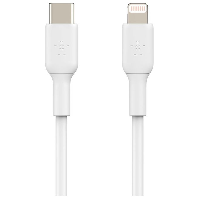 Belkin CAA003bt2MWH BOOST Charge Lightning a USB-C Cavo 2mt Bianco