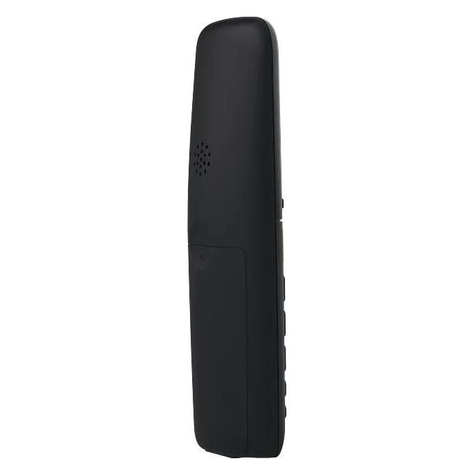 Panasonic KX-TGU112EXB Telefono Cordless DECT Duo 2 Cornette Tasti Grandi Schermo LCD 1.8'' Blocco Chiamate Compatibile Apparecchi Acustici colore Nero