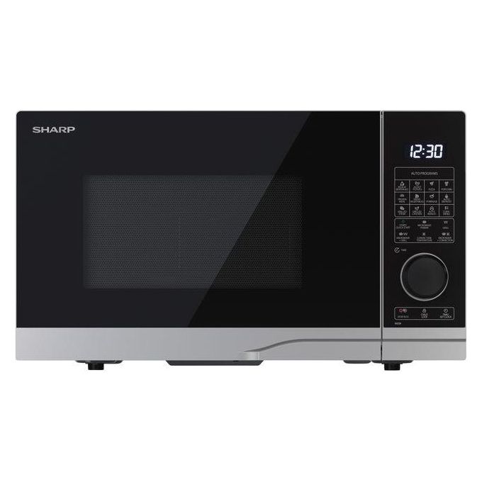 Sharp YC-PC254AE-S Forno a microonde Combinato 25 L 900 W Grill 1200 W Convezione 2050 W 10 livelli 14 programmi colore Argento