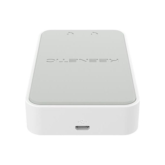 Keenetic KN-3110 Linear Adattatore VoIP 2 Porte FXS RJ11 USB Micro PBX SIP 10 Linee colore Bianco Grigio