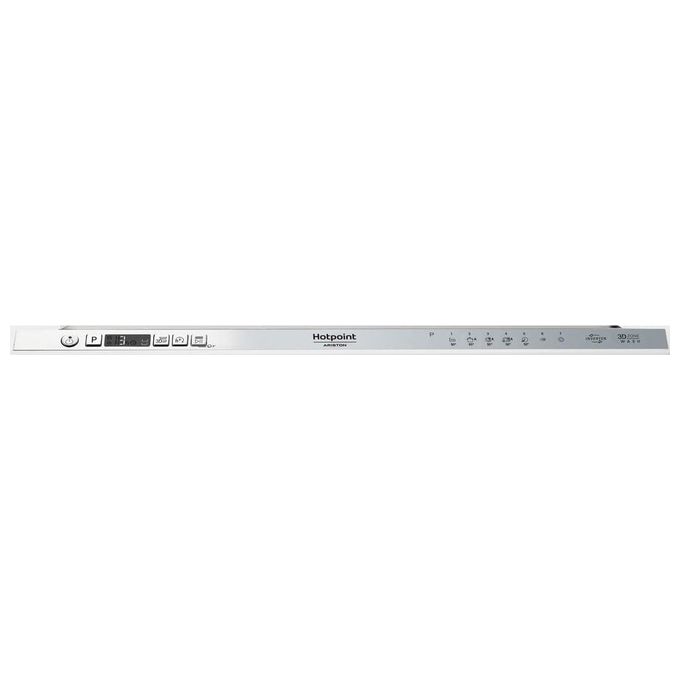 Hotpoint HI 5030 W Lavastoviglie da incasso 14 coperti Classe D 43 dB Motore Inverter AquaStop (82x60x56 cm) colore Argento