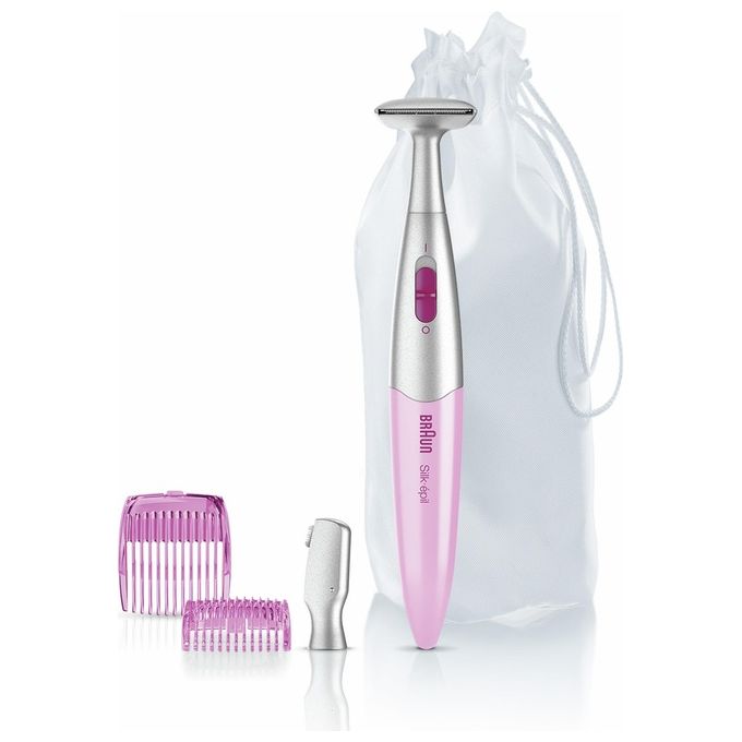 Braun Silk-Epil Bikini Styler FG1100 Rosa con 4 Accessori