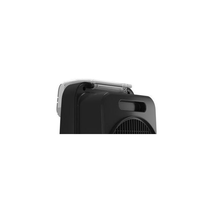 Olimpia Splendid 99241 CALDO TEKNO Riscaldatore ambiente elettrico con ventilatore 2000 W 2 livelli di potenza termostato regolabile timer 24 h IP21 colore Nero