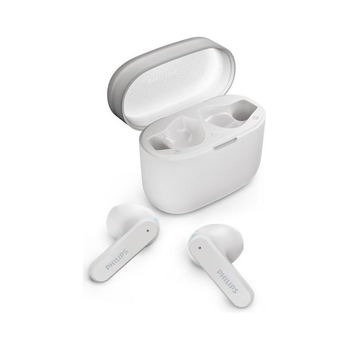 Philips TAT2139WT-00 Auricolari True Wireless In-Ear Bluetooth 5.3 IPX4 28h Autonomia colore Bianco