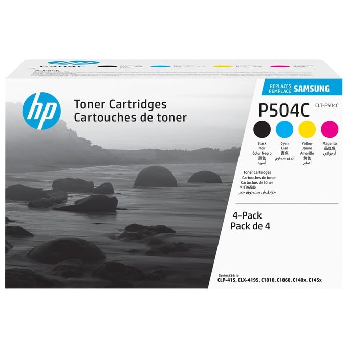 HP CLT-P504C Toner per Stampante Laser Nero-Ciano-Magenta-Giallo