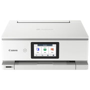 Canon TS8751 PIXMA TS8751 Stampante Multifunzione a Getto d'Inchiostro 6 Cartucce Separate Wi-Fi Stampa Fronte Retro Automatica Touchscreen 4,3 Pollici colore Bianco