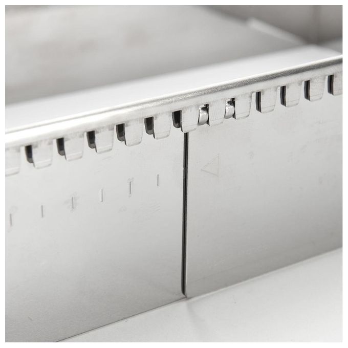 De Buyer Patisserie Frame Steel Adjustable 21-40cm Quadrato