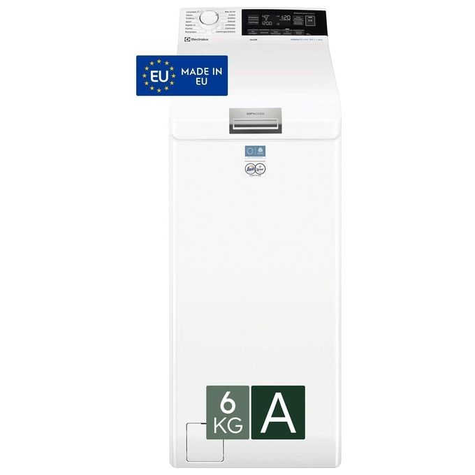 Electrolux EW7T336A Perfect Care 700 Lavatrice Carica Alto 6 Kg 1300 rpm Classe A Vapore 79 dB (89x40x60 cm) colore Bianco