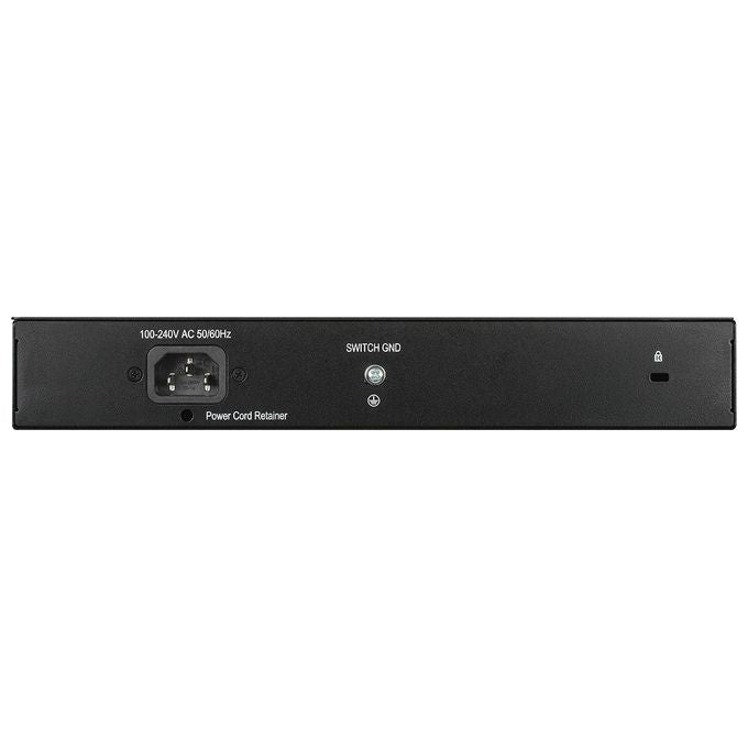 D-Link DGS 1008MP Switch unmanaged montabile su rack PoE