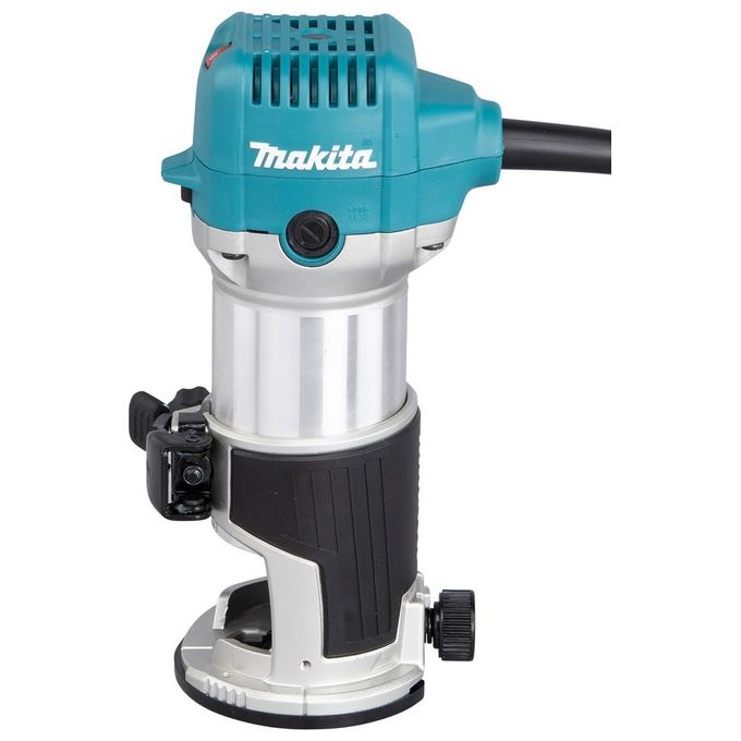 Makita RT0702CX2J Fresatrice Multifunzione 710 W 10000 34000 rpm Velocita' Variabile Avvio Progressivo colore Nero