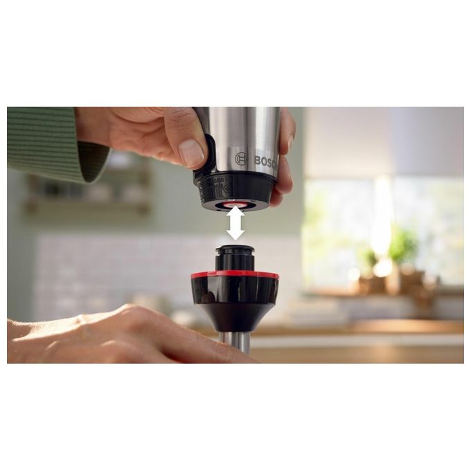 Bosch MSM6M610 Serie 6 ErgoMaster Frullatore ad Immersione 1000 W colore Nero Acciaio Inossidabile