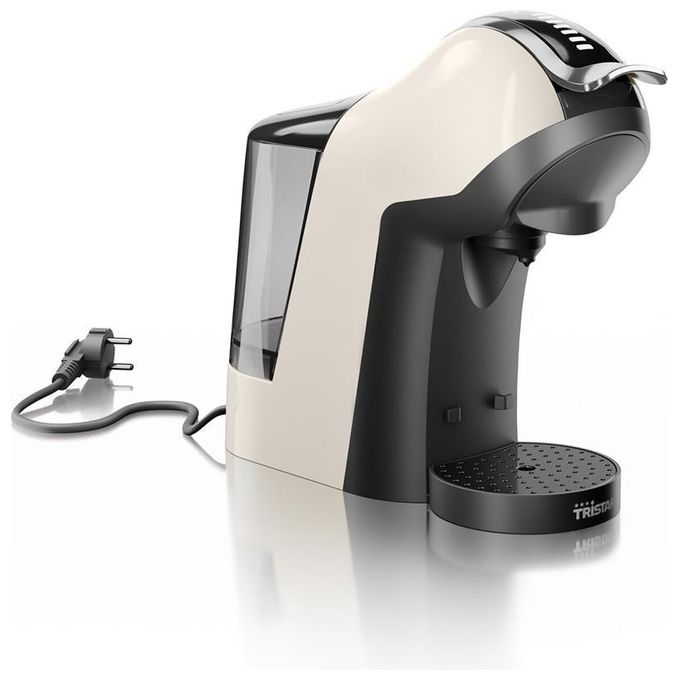 Tristar CM-2301 Macchina da caffe' a Capsule Nespresso Dolce Gusto 1 L 19 bar 1400 W Spegnimento Automatico colore Crema