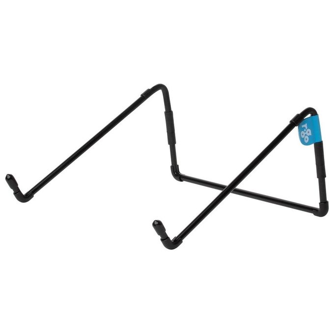 R-Go Tools RGOSC015BL Supporto per laptop ergonomico pieghevole adatto per laptop da 10 22 pollici colore Nero