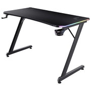 Trust GXT 709 Luminus Scrivania Gaming LED RGB 10 Modalita' Colore Nero