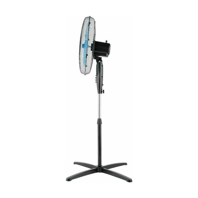 Ardes AR5ST40PN Steelo Ventilatore a piantana 40 cm 50 W 3 velocita' oscillazione automatica colore Nero
