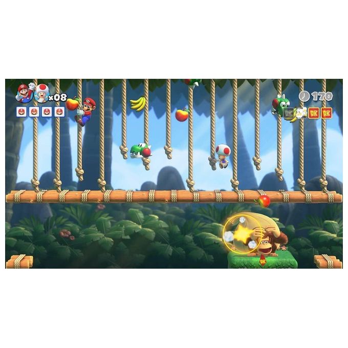 Nintendo 10011788 Mario vs. Donkey Kong Gioco per Nintendo Switch Edizione Standard Lingue ITA Inglese Francese Tedesco Spagnolo Olandese Giapponese Coreano colore Nero