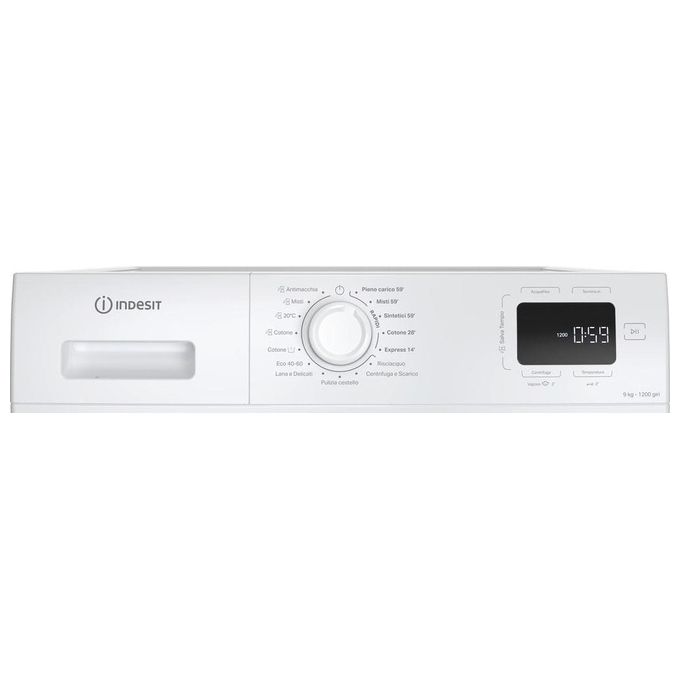 Indesit IM962MYTIMEIT Lavatrice 9 kg 1200 Giri-min Classe A Bianco