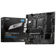 MSI PRO B760M-P DDR4 PRO B760M-P DDR4 Scheda Madre Intel B760 LGA 1700 micro ATX DDR4 128 GB M.2 SATA III 2.5 Gigabit Ethernet colore Nero