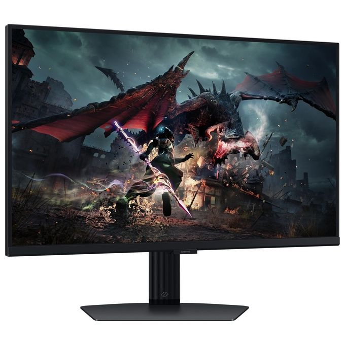 Samsung LS32CG510EUXEN Odyssey G5 Monitor Gaming 32'' QHD VA 165Hz 1ms HDR10 AMD FreeSync Premium colore Nero