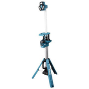 Makita DML814 Luce da Lavoro LED 3000 lm con Treppiede Regolabile colore Blu