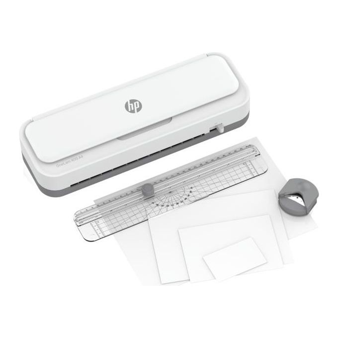 HP OneLam 400 Plastificatrice A4 75-80-125 Micron Accessori Inclusi