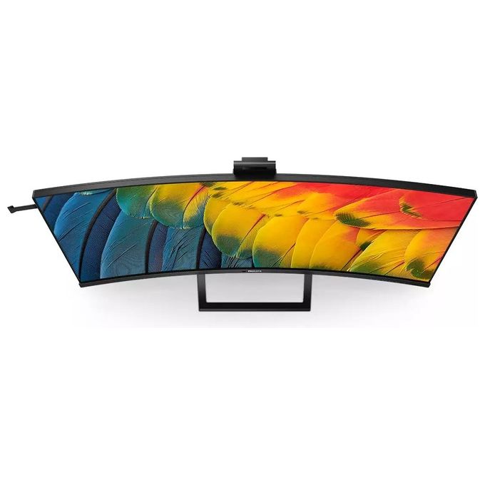 Philips 40B1U6903CH Monitor 40'' IPS Curvo 5K UHD 5120x2160 21:9 75Hz HDR10 Thunderbolt 4 Webcam 5MP Hub USB Docking colore Nero