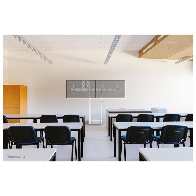 Neomounts ADM-875WH2 Adattatore per doppio schermo 42'' a 65'' VESA max 800x400 40 Kg per schermo colore Bianco