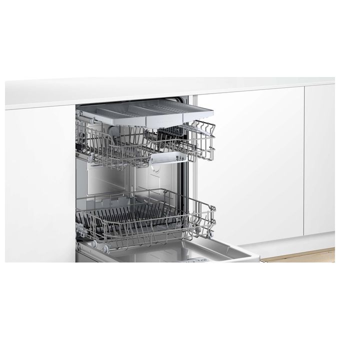 Bosch SMV2HVX02E Serie 2 Lavastoviglie da Incasso a Scomparsa Totale 14 coperti Classe D 46 dB Wi-Fi Home Connect (82x60x55 cm) colore Nero