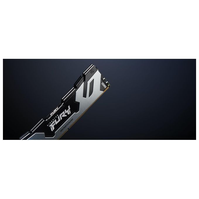 Kingston KF564C32RS-48 FURY Renegade Memoria RAM 48 GB DDR5 6400 MT-s CL32 DIMM XMP 3.0 colore Argento