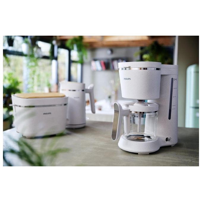 Philips HD5120-00 Eco Conscious Edition Macchina da caffe' con Filtro 1,2 L 15 tazze 1000 W colore Bianco