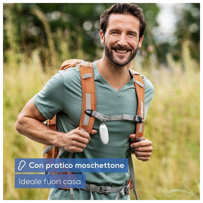 Beurer BR 10 - Dispositivo per punture d'insetto, con piastra in ceramica riscaldante, programma rapido da 3 s e alimentazione a batterie, colore Bianco