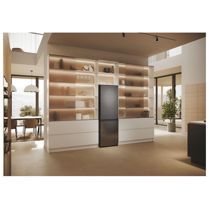 Haier HDPW5618CNPD Serie 5 Frigorifero Combinato 352 L 185 cm Classe C 35 dB Total No Frost Wi-Fi colore Acciaio Inox