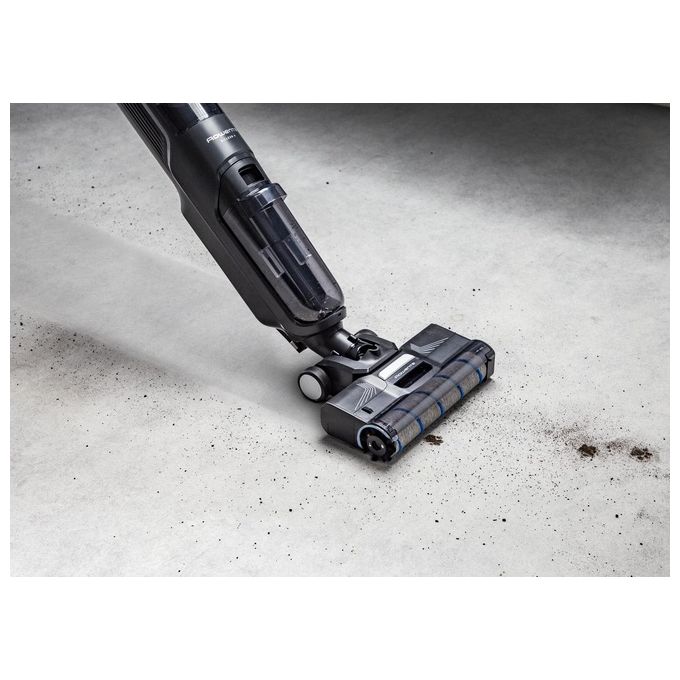 Rowenta GZ5035 X-Clean 4 Lavapavimenti Senza Fili Aspira e Lava 200W Autonomia 50 min 350 m² colore Grigio