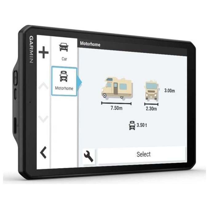 Garmin 010-02748-10 Camper 895 MT-D Navigatore Satellitare per Camper Display Touch 8 Pollici Mappe Europa e Sud Africa Wi-Fi Bluetooth colore Nero