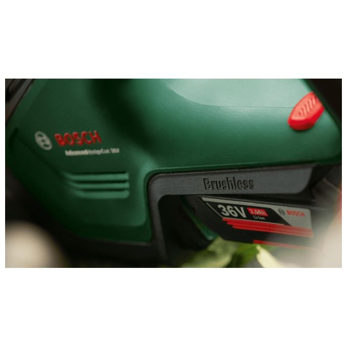 Bosch 060084A300 AdvancedHedgeCut Tagliasiepi a Batteria 36 V 2 Ah Lama 65 cm Peso 3,5 Kg colore Nero