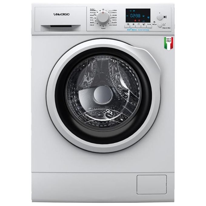 San Giorgio F1012D9 Lavatrice carica frontale 10 kg Classe D Profondita' 53 cm Centrifuga 1200 giri Bianco