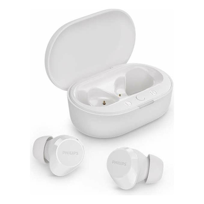 Philips TAT1209WT-00 Auricolari True Wireless In-ear Bluetooth 5.3 IPX4 18h Autonomia colore Bianco