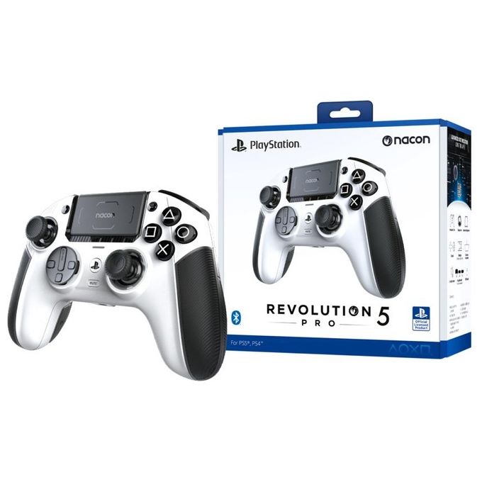 Nacon NA023534 Revolution 5 Pro Gamepad Wireless Bluetooth PC PlayStation 4 PlayStation 5 colore Bianco