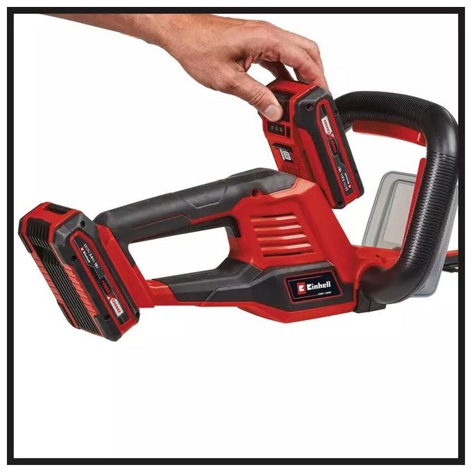 Einhell 3410965 GE-CH 36-61 Li-Solo Tagliasiepi a Batteria 36 V Lama 61 cm 2,8 Kg colore Rosso-Nero