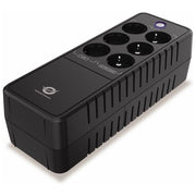 Conceptronic ZEUS09E ZEUS09E Gruppo di Continuita' Standby 850VA 490W 6 Prese AC Tipo F Protezione LAN USB Tipo B colore Nero