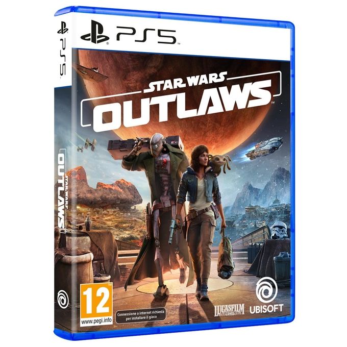 Ubisoft Star Wars Outlaws Videogioco PS5 Azione Avventura Open World PEGI 16