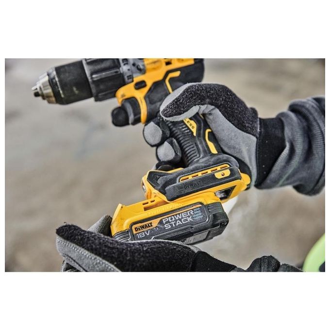 Dewalt DCD805NT-XJ XR Trapano Avvitatore a Percussione Brushless 18V 90 Nm 2 velocita' 15 impostazioni coppia mandrino 13 mm