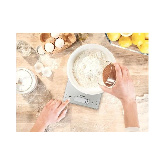 Soehnle Page Comfort 300 Slim Bilancia da Cucina Argento