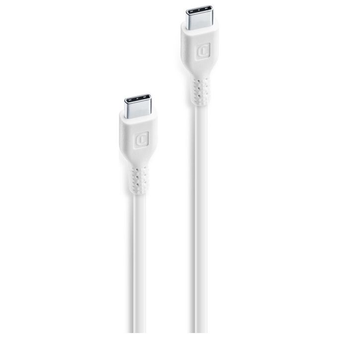 Cellularline USBDATA06USBC2CW Power Cable Cavo USB-C USB-C 60W 60 cm colore Bianco