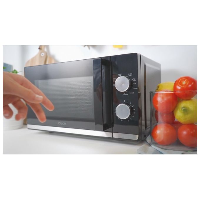 Candy CMG20TNMB Moderna Forno a Microonde con Grill 20 L 700 W Grill 900 W 6 Livelli di Potenza Defrost App hOn colore Nero