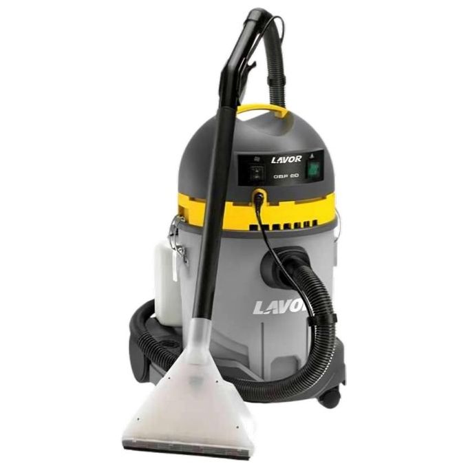 Lavor GBP 20 Aspirapolvere Bidone 3 in 1 Secco Bagnato Lavamoquette 20 L 1400 W Filtro HEPA colore Grigio Giallo
