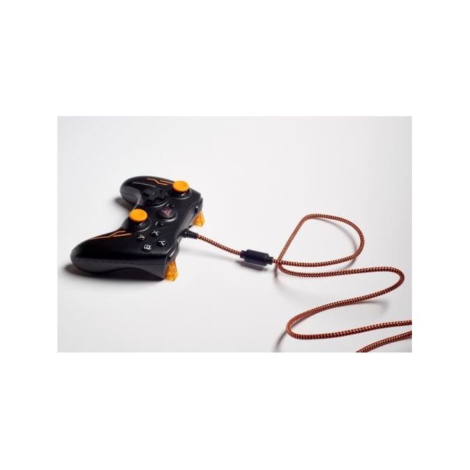 Controller GP XLD Pro eSport Edition Gamepad Nero-Arancione per PC