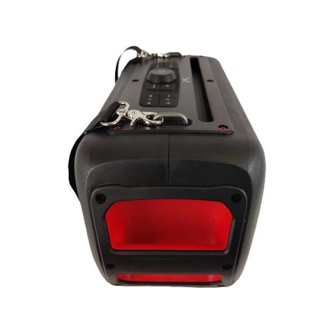 New Majestic 116139 BK FIRE 39 Altoparlante da festa 40 W RMS 320 W PMPO Bluetooth 5.3 TWS IPX4 colore Nero